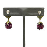 Raspberry Garnet Post Earrings by Michael Michaud 4089 - ILoveThatGift