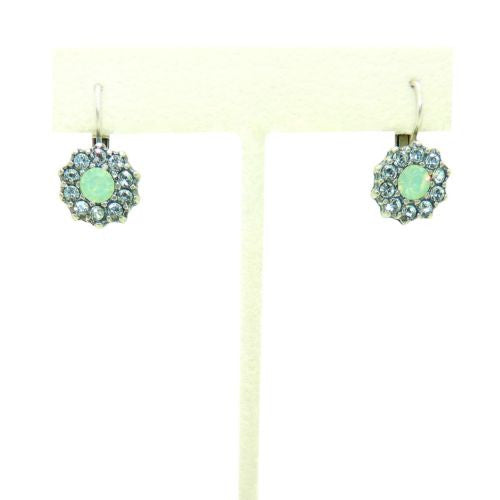 Mariana Handmade Swarovski Crystal Earrings 1157 23439 Opal Peach - ILoveThatGift