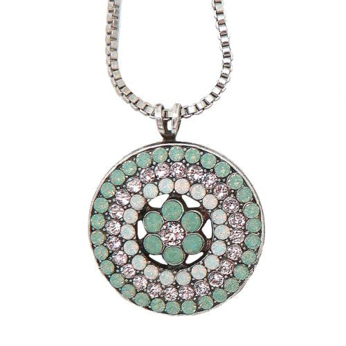 Mariana Handmade Swarovski Roundel Pendant Crystal Necklace 5078/IL 23439 Mojito - ILoveThatGift