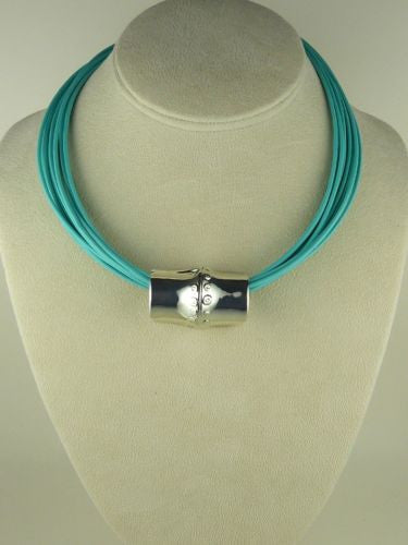 Simon Sebbag Bamboo Sterling Silver Slide Bead 181 for Leather Necklace - ILoveThatGift