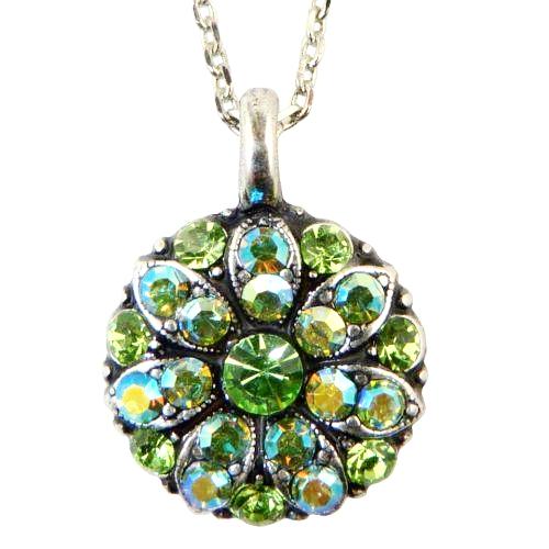 Mariana Guardian Angel Crystal Pendant Necklace 214AB Crystal Vitrail Medium - ILoveThatGift