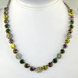 Mariana Handmade Swarovski Necklace 3044/1 1002 Topaz Rose Olivine Emerald Crystal - ILoveThatGift