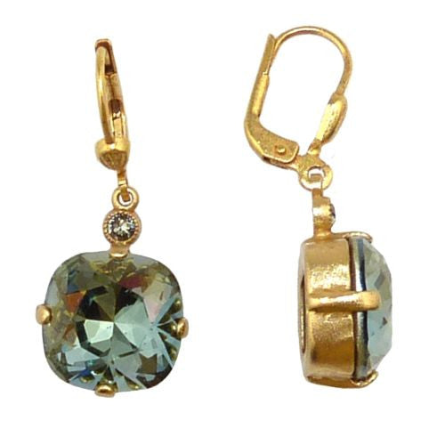 La Vie Parisienne Earrings Swarovski Crystal Popesco 6556G Stormy - ILoveThatGift