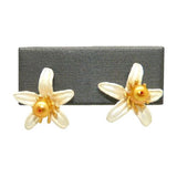 Orange Blossom Flower Earrings by Michael Michaud Nature Silver Seasons - ILoveThatGift
