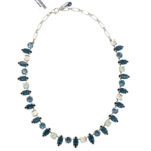 Mariana Handmade Swarovski Necklace 3143/1 1069 Mood Indigo Blue - ILoveThatGift