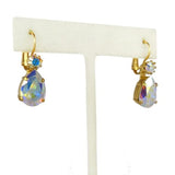 Mariana Handmade Swarovski Crystal Teardrop Earrings 1032/3 001AB Clear Rainbow - ILoveThatGift