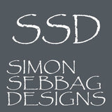 Simon Sebbag Sterling Silver 925 Large Hammered Hoop Earring E2755 SSD - ILoveThatGift