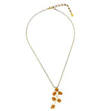 Orange Blossom 16" Adjustable Shower Pendant Necklace by Michael Michaud - ILoveThatGift
