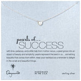 Dogeared Pearls of Success Necklace 16" Sterling Silver - ILoveThatGift