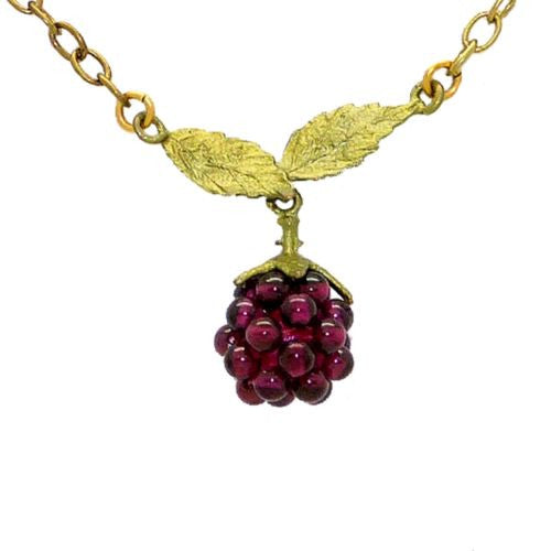 Raspberry Garnet Pendant Necklace by Michael Michaud 7535 - ILoveThatGift