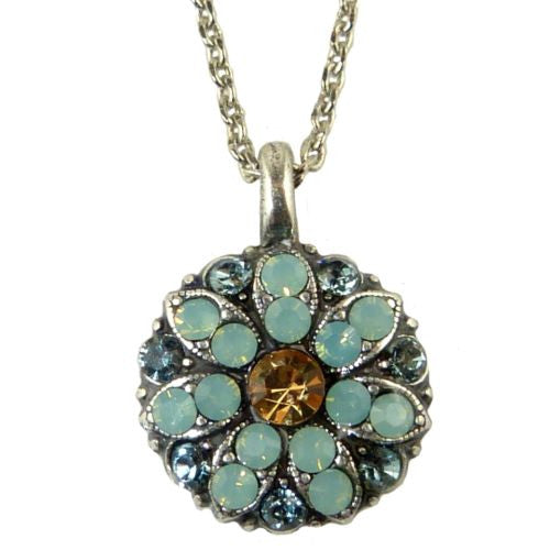 Mariana Guardian Angel Crystal Pendant Necklace 812 Citrine Opal - ILoveThatGift