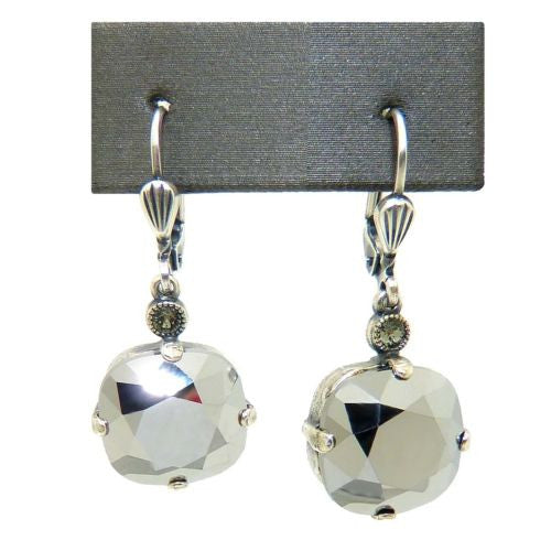 La Vie Parisienne Earrings Swarovski Crystal Popesco Chrome LIMITED EDITI - ILoveThatGift