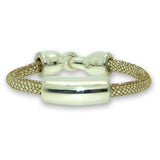 Simon Sebbag Sterling Silver 925 Bead Bracelet Sueded Pearl Leather 230P - ILoveThatGift