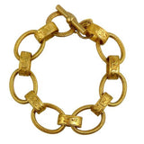 La Vie Parisienne Gold Chain Link Bracelet 1719G Popesco - ILoveThatGift