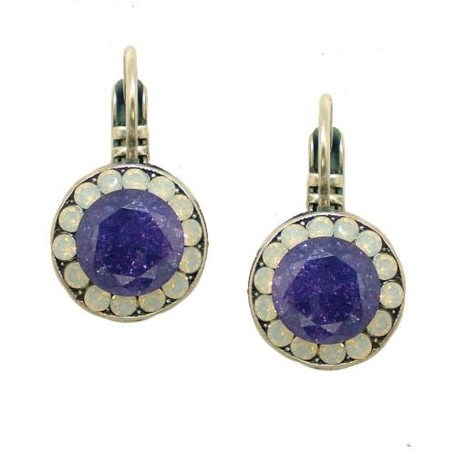 Mariana Handmade Swarovski Crystal Earrings 1129 1062 Purple Rain Amethyst Violet - ILoveThatGift