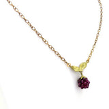 Raspberry Garnet Pendant Necklace by Michael Michaud 7535 - ILoveThatGift