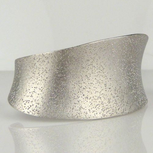 Charles Garnier Julia Sterling Silver 1" Big Wave Cuff  Bracelet - ILoveThatGift