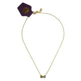 Double Heart Necklace by Funky Junque SIlver Gold Layer with Dogeared - ILoveThatGift