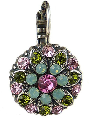 Mariana Handmade Swarovski Crystal Earrings 1029 806 Pink Opal Green Light Pink - ILoveThatGift