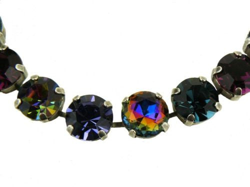 Mariana Handmade Swarovski Crystal Bracelet 4474 3101 Rainbow Blue Purple - ILoveThatGift