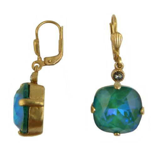 La Vie Parisienne Earrings Swarovski Crystal Popesco 6556G Mermaid - ILoveThatGift