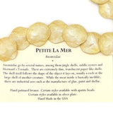 Petite La Mer 24 kt Gold Contour Sea Shell Necklace by Michael Michaud 9113 - ILoveThatGift