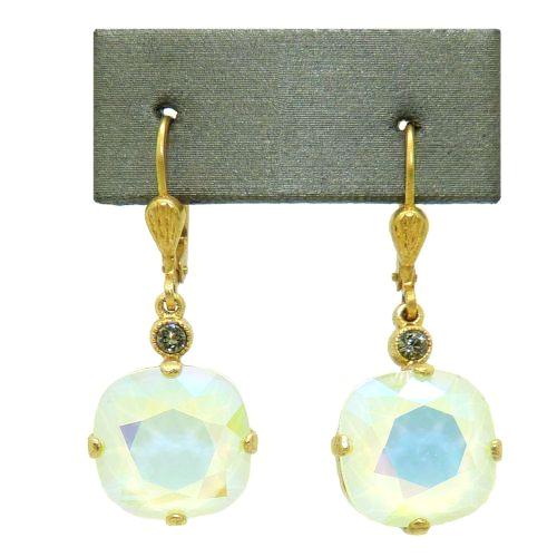 La Vie Parisienne Earrings Swarovski Crystal Popesco Mint Green 6556G LIMITED ED - ILoveThatGift