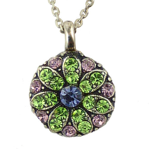 Mariana Guardian Angel Crystal Pendant Necklace 88 Purple Green Pink - ILoveThatGift