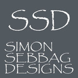 Sterling Silver Simon Sebbag Abstract Pendant Necklace on Black Silk Cord PN593SLKBP - ILoveThatGift