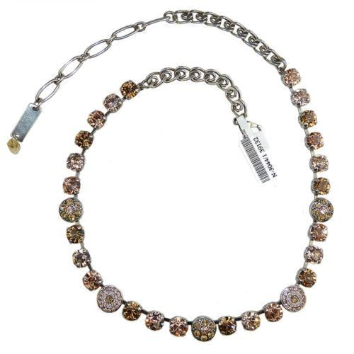 Mariana Handmade Swarovski Necklace Handmade 3044/1 39132 Topaz Clear - ILoveThatGift