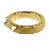 Charles Garnier 18K Gold Plated SS Taylor Spike Ring Size 7 - ILoveThatGift