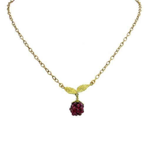 Raspberry Garnet Pendant Necklace by Michael Michaud 7535 - ILoveThatGift