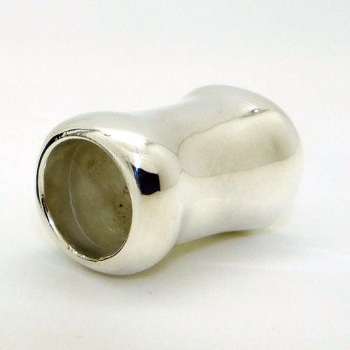 Simon Sebbag Sterling Silver Smooth Tube Slide Bead 54 for Leather Necklace - ILoveThatGift