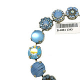Mariana Handmade Swarovski Silver Bracelet 4084 1343 Crystal Meridian Blue Opal - ILoveThatGift