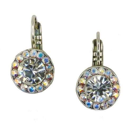 Mariana Handmade Swarovski Crystal Earrings 1129 001 Clear AB Rainbow - ILoveThatGift
