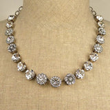 Mariana Handmade Swarovski Crystal Silver Necklace 3084 001001 All Clear Crystal - ILoveThatGift