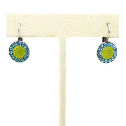 Mariana Handmade Swarovski Crystal Earrings 1129 1066 Blue Green Caprioska - ILoveThatGift