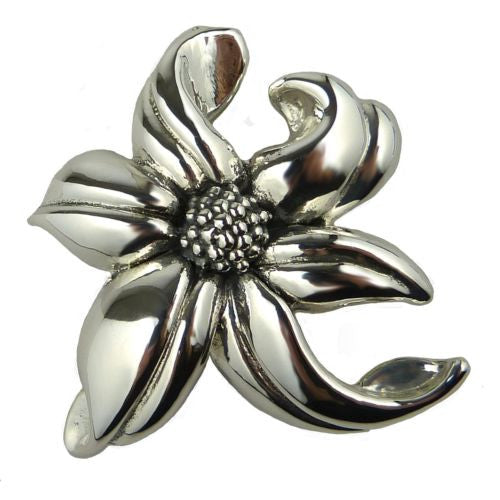 Simon Sebbag Sterling Silver Orchid Pin or Pendant SP1136 - ILoveThatGift