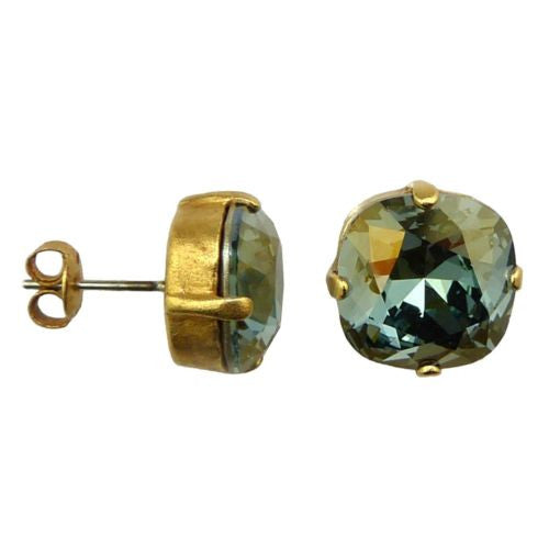 NEW La Vie Parisienne Catherine Popesco Swarovski Gold Stud Earrings - ILoveThatGift
