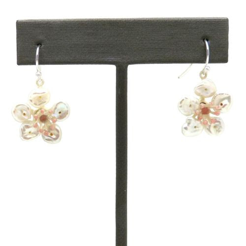 Cherry Blossom Flower Earrings by Michael Michaud Nature Silver Seasons - ILoveThatGift