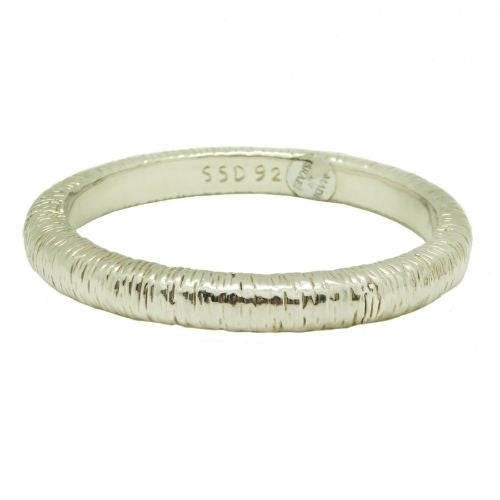 Simon Sebbag Sterling Silver 925 Textured Bangle Bracelet B1333 - ILoveThatGift