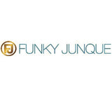Long Leather Disc Crystal Gold Necklace by Funky Junque - ILoveThatGift