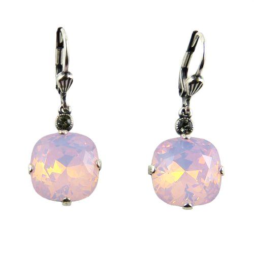 La Vie Parisienne Earrings Swarovski Crystal Popesco 6556S Rosewater - ILoveThatGift