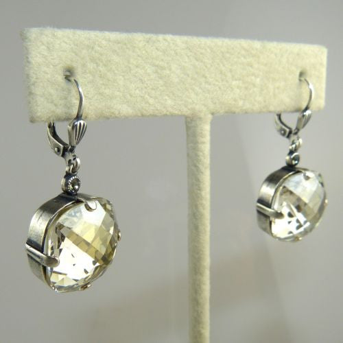 La Vie Parisienne Earrings Swarovski Crystal Popesco 6575S Shade Extra Large - ILoveThatGift
