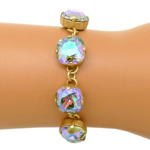La Vie Parisienne Swarovski Gold Bracelet Paradise Shine 1696BG Catherine Popesc - ILoveThatGift