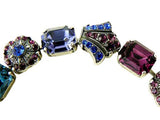 Mariana Handmade Swarovski Crystal Bracelet NWT 4014 3101 Blue Purple Victorian - ILoveThatGift