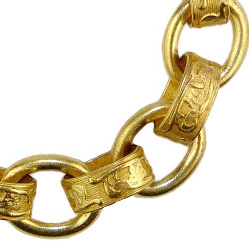 La Vie Parisienne Gold Chain Link Bracelet 1714G Popesco - ILoveThatGift