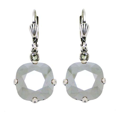 La Vie Parisienne Earrings Swarovski Crystal Popesco Chrome LIMITED EDITI - ILoveThatGift