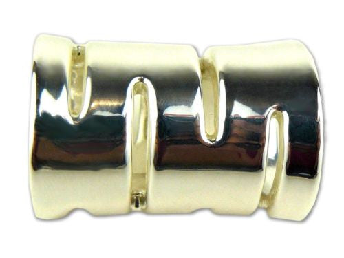 Simon Sebbag Sterling Polished Silver Slide Bead 207 for Leather Necklace - ILoveThatGift