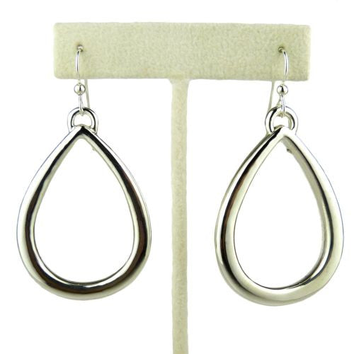 Simon Sebbag Sterling Silver Large Open Teardrop Earrings E2717 - ILoveThatGift